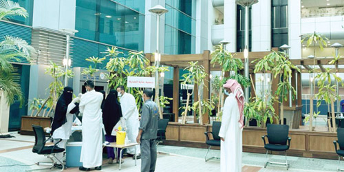 «صحة الرياض» تنفذ حملة توعوية لمنسوبي مدينة الملك عبدالله للطاقة 