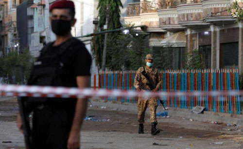 مقتل اثنين من رجال الشرطة جراء انفجار في باكستان 