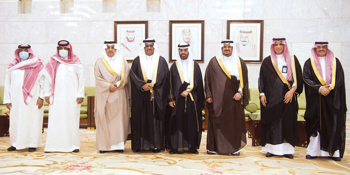 أمير منطقة الرياض بالنيابة يستقبل رئيس جامعة الأمير سطام بن عبدالعزيز 