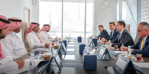 الخريف يبحث مع وزير الزراعة الأوكراني فرص الاستثمار الصناعي والتعديني 