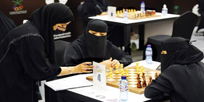 184 لاعباً ولاعبة يشاركون في بطولة المملكة للشطرنج بالرياض 