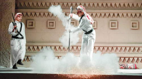 التعشير الحجازي.. وفن اللعب بالنار 