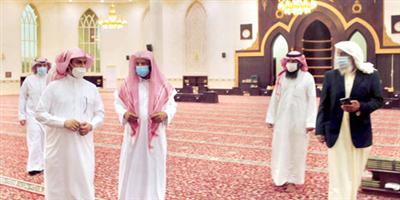 مدير عام إدارة المساجد بمنطقة الرياض يزور فرع شقراء ويلتقي بالمحافظ 
