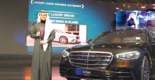 حصدت المركز الأول في فئة السيارات الفاخرة بناء على تصنيف جائزة بي ار أرابيا المتخصصة 