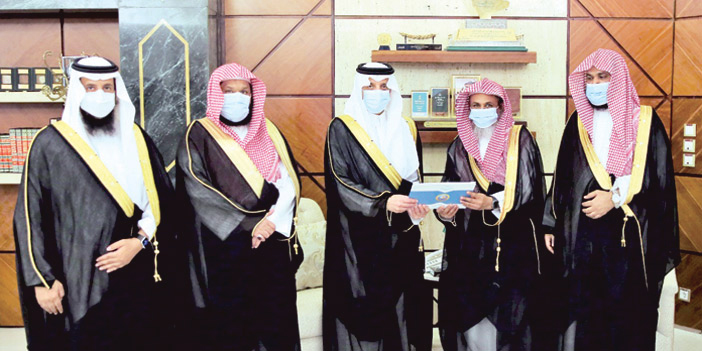  جانب من الاستقبال