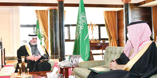  سموه مستقبلاً مدير الشؤون الصحية بالمنطقة.