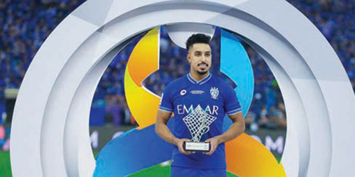  سالم الدوسري أفضل لاعبي آسيا