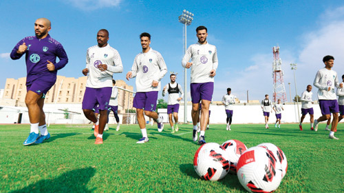  من تدريبات الأهلي