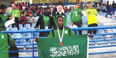 أخضر القوى للناشئين يتوج بخمس ميداليات في البطولة العربية 