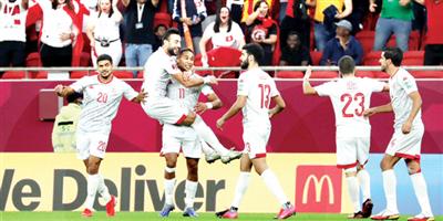 تونس تكسب الإمارات ويتأهلان معا لربع نهائي كأس العرب 