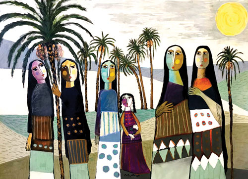  الفنانة تغريد البقشي