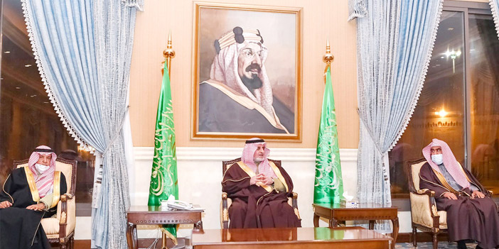  سموه خلال اللقاء