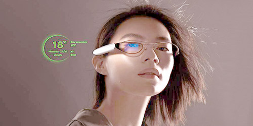 Oppo تتحدى مثيلاتها بنظارة متطورة للواقع المعزز 