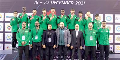 أخضر الكاراتيه يحصد 6 ميداليات آسيوية في كازاخستان 