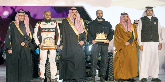 فريق هنكوك للسباقات بقيادة البطل سعيد الموري يحقق صدارة فئة T4 في رالي حائل الدولي 