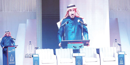 برعاية أمير منطقة الرياض بالنيابة 