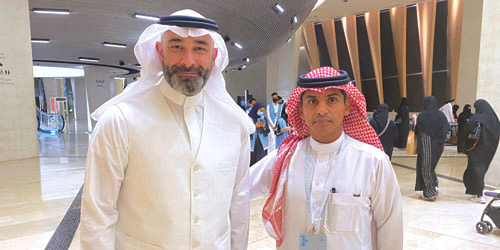  المحرر مع الدكتور أشرف فقيه