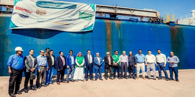 وصول الدفعة السادسة من منحة المشتقات النفطية السعودية إلى عدن  