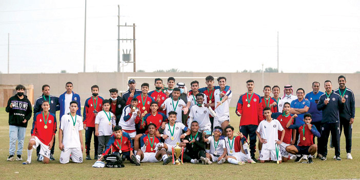  العدالة بطلاً لدوري ناشئي أندية الأحساء