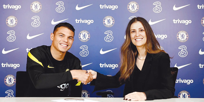 تياغو سيلفا يمدد عقده مع تشلسي حتى 2023 