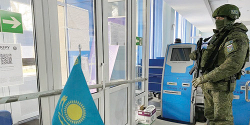 رئيس كازاخستان: انسحاب قوات حفظ السلام يبدأ الخميس 