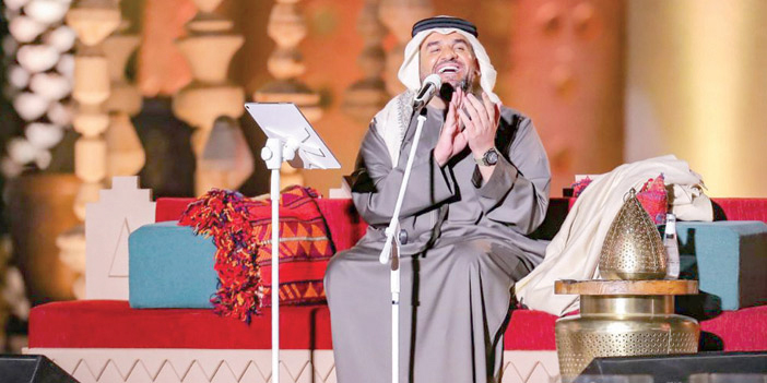 حسين الجسمي: وما زاد دفء المشاعر إلاّ حضوركم يا أهل السعودية 