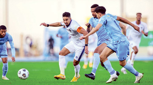  من مواجهة سابقة بين الباطن والهلال