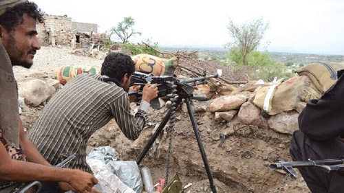الجيش اليمني يستعيد مواقع في مأرب والبيضاء 