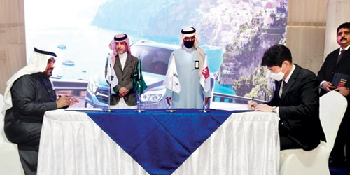 وضع حجر الأساس لمصنع سنام لتجميع سيارات الركاب 