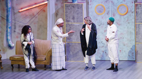 «مسرحية الثلاجة» كوميديا اجتماعية أهدت زوارها الابتسامة والفرح 