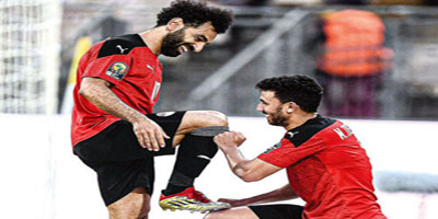 مصر تفوز على المغرب وتلاقي الكاميرون بنصف نهائي كأس الأمم الأفريقية 