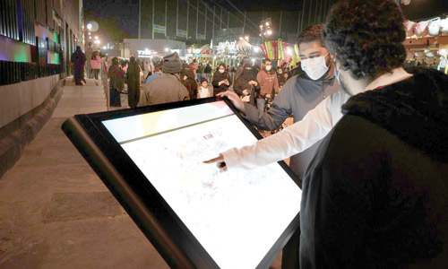 خرائط ذهنية ومكانية تقود الزوار لاستعادة مفقوداتهم 