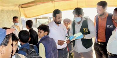 افتتاح وحدة صحية للنازحين في مأرب 