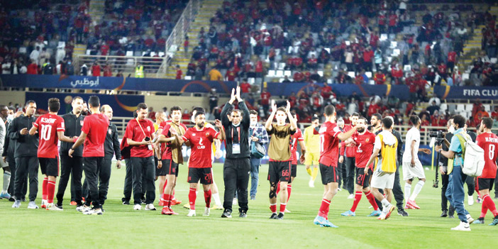  الأهلي المصري في المركز الثالث عالمياً