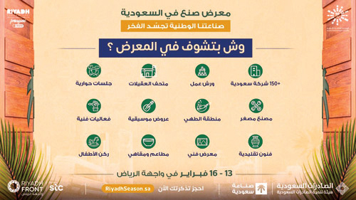 «صنع في السعودية» صناعات وطنية في طريقها نحو العالمية 