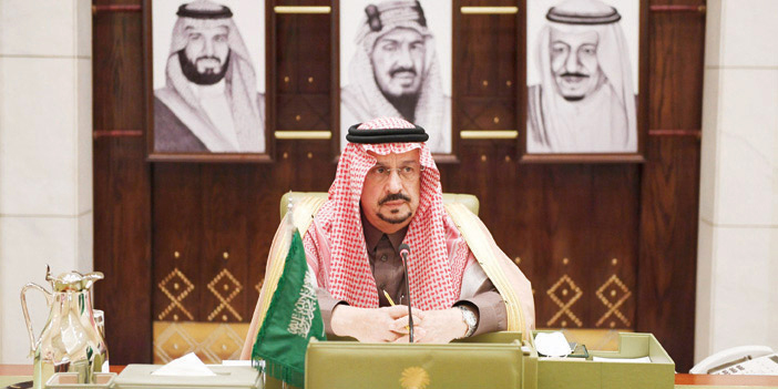  سموه في الاجتماع