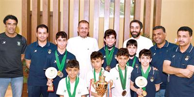 الأهلي بطلًا لكأس بطولة الغطس للأندية 