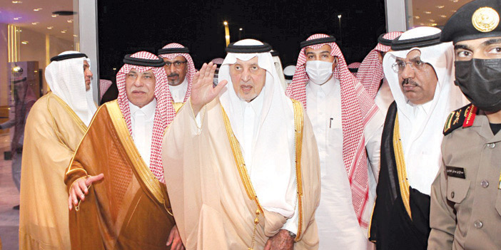  الأمير خالد الفيصل خلال حضوره الحفل