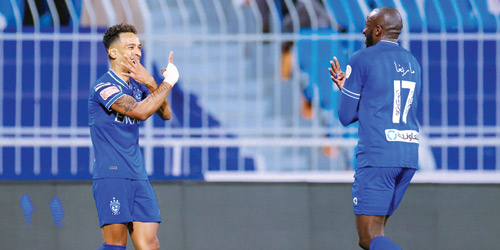  الهلال كسب الحزم بثنائية