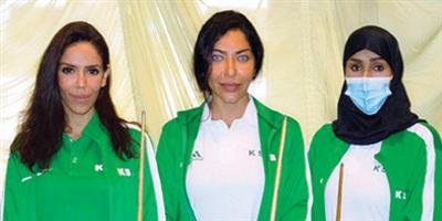 أخضر السنوكر للسيدات يغادر الى الدوحة للمشاركة في بطولتي العالم وآسيا 