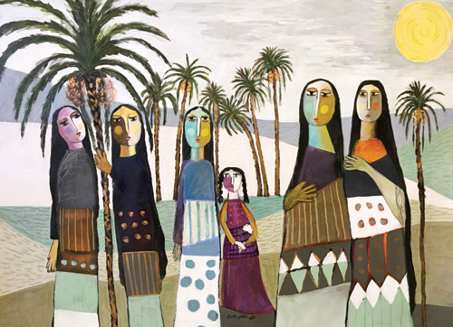  الفنانة/ تغريد البقشي