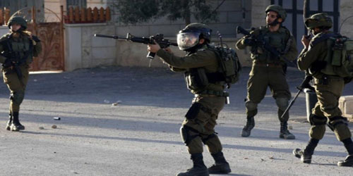 استشهاد فلسطيني برصاص قوات الاحتلال الإسرائيلي 