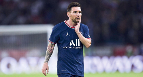 ميسي يمر بوقت عصيب في باريس 