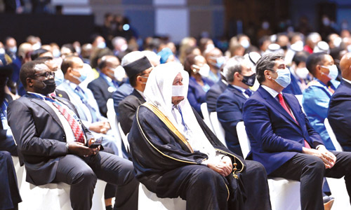 في افتتاح الجمعية العمومية للاتحاد البرلماني الدولي بمشاركة رئيس الشورى 