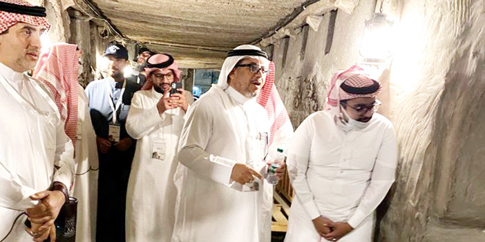  جانب من زيارة الوفد