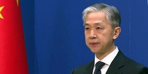  المتحدث باسم وزارة الخارجية الصينية وانغ وين بين