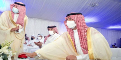الأمير سعود بن جلوي يضع حجر الأساس لمشروع شركة تنمية التجارة والصادرات بميناء جدة 