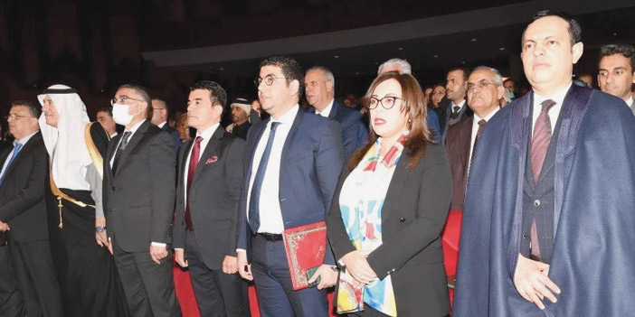 جانب من حضور السفير الغريري لاحتفالية الرباط عاصمة الثقافة