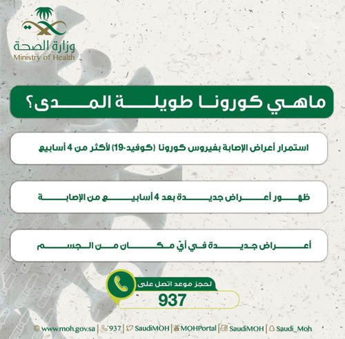«الصحة» تُطلق عيادة ما بعد فيروس كورونا 