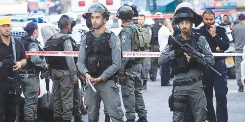  عناصر شرطة الاحتلال الإسرائيلي